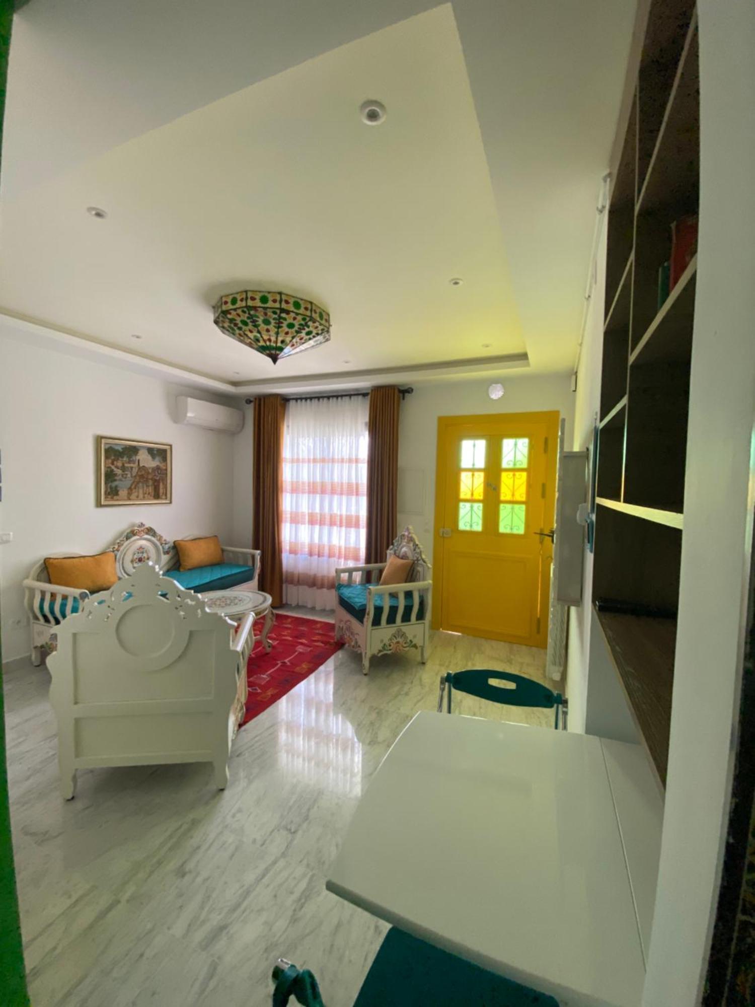 Marsa-Sidi Bousaid Cosy Authentic Apartment La Marsa Exterior foto